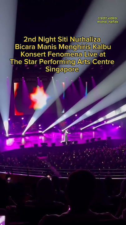 D2 Siti Nurhaliza - Bicara Manis Menghiris Kalbu Live Konsert Fenomena, Singapore
