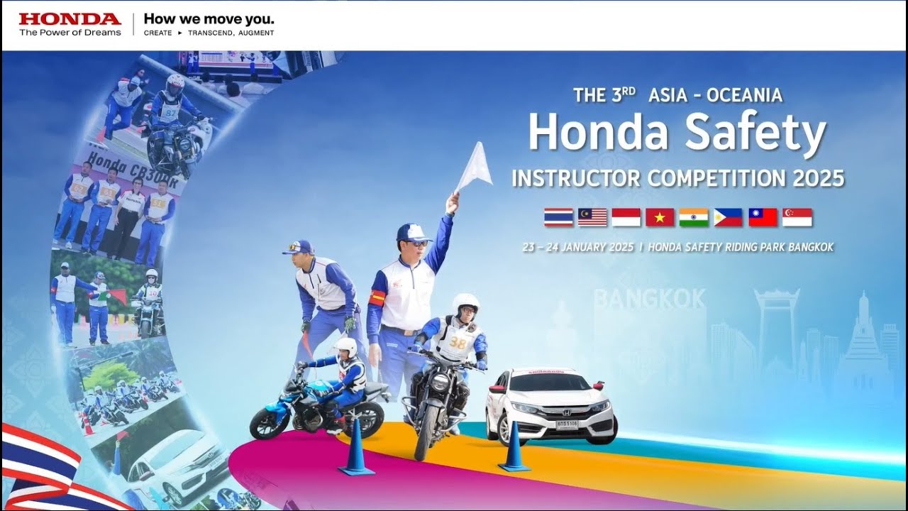 THE 3nd ASIA-OCEANIA Honda Safety Instructor Competition 2025