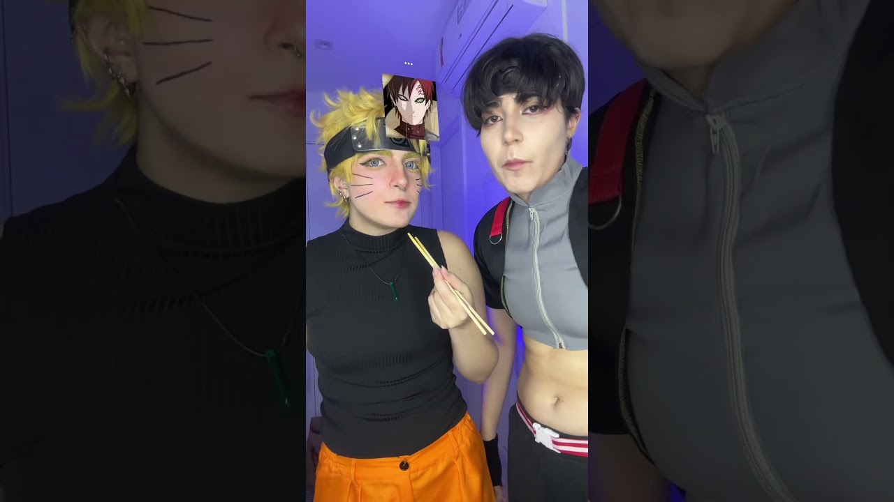 Naruto e sai interagindo #naruto #sai