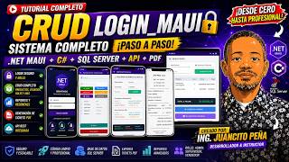 🚀 CÓMO CREAR UN SISTEMA DE VENTAS- CRUD + LOGIN EN .NET MAUI Y SQL SERVER ¡DESDE CERO! 🔥PASO A PASO.