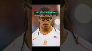 Edgar Davids, only footballer FIFA allowed to wear goggles during match #shorts#football #laliga