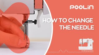 How to Change the Needle EOC588 Sewing Machine for Beginners