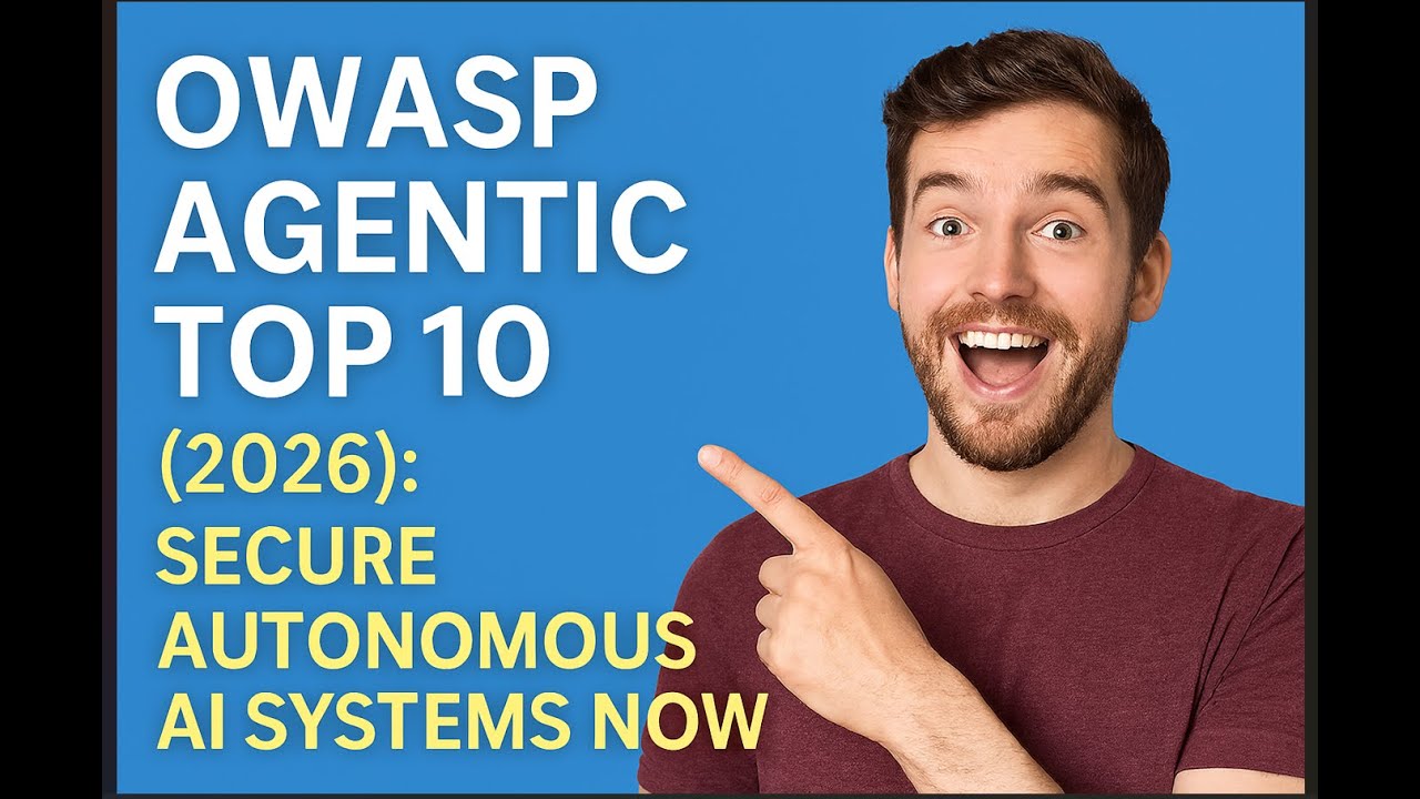 🔐 Agentic Top 10 (2026): Secure Autonomous AI Systems Now | OWASP