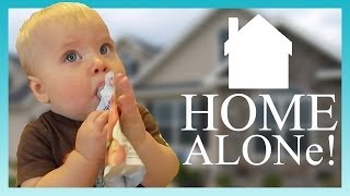 HOME ALONE! | Look Who's Vlogging: Daily Bumps (Episode 12)