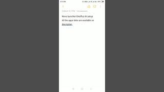 Nova launcher OnePlus 6t setup screenshot 3