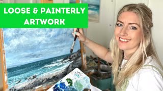 the secret to painting impressionist artwork  [loose & painterly style]