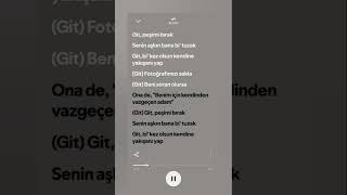 git-BLOK3 |lyrics| #keşfet #spotify #blok3