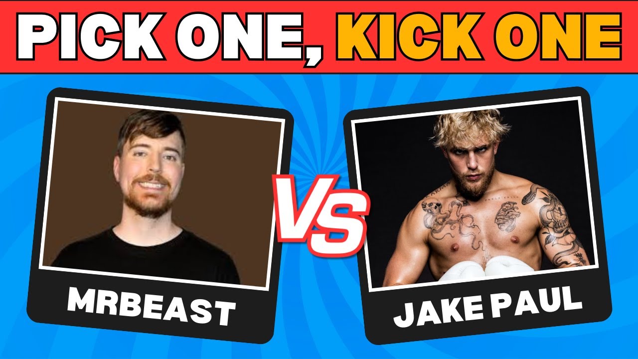 Pick One, Kick One YouTuber Tournament | Who Survives?
