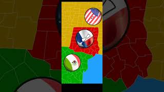 Texas Se Independiza (Countryballs)