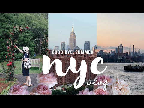 A week in New York: summer sunsets, home baking, how to peel a peach, NYC day trips