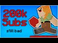 this minecraft bedwars youtuber actually sucks...