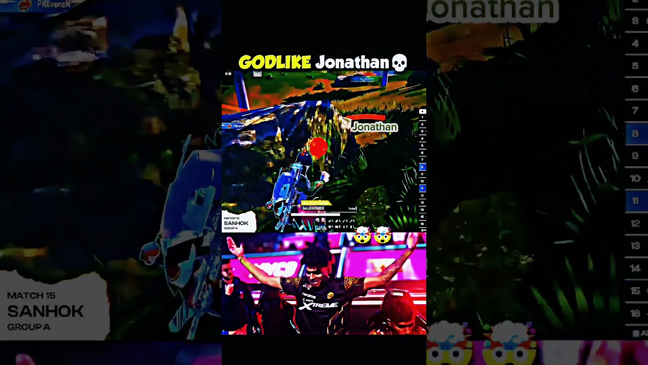 JONATHAN BACK TO ACTION🤯💀🔥Op reflex 'shocked😱'