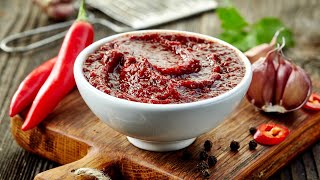 АДЖИКА мегрельская! Острая аджика без варки.