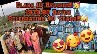 Reunion diaries!!!π 1979-80 batchπ―π€ͺ