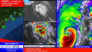 Hurricane Dorian | Typhoon Lingling Briefing - 10am EDT Sept 5