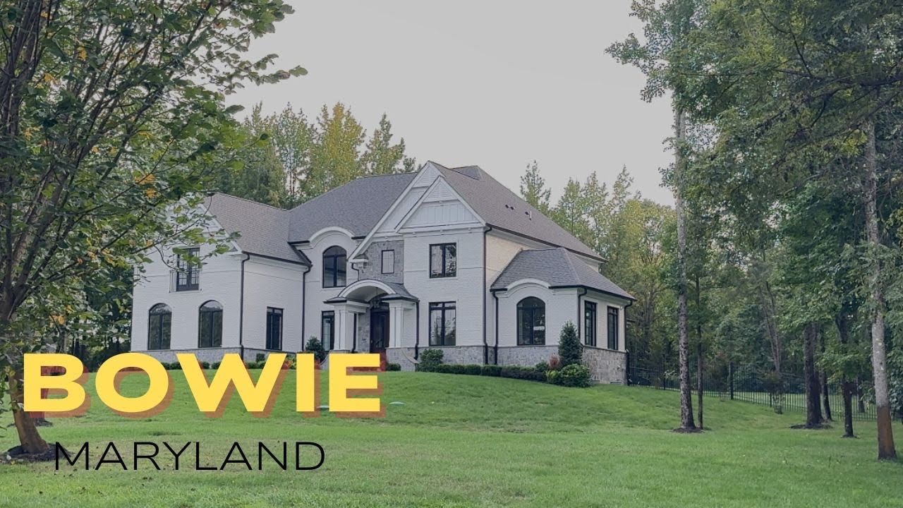 Luxury Homes in Bowie Maryland | Bowie MD Real Estate & Home Tour