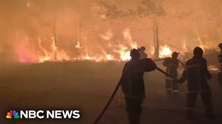 Battling wildfires across Europe