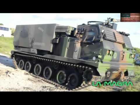 M270 MLRS * РСЗО ( Multiple Launch Rocket System ) - Demonstration