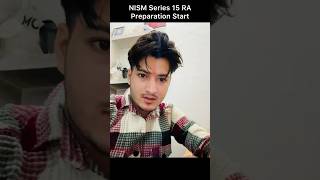 1/60 Days NISM Series 15 RA start #nism #sebi #researchanalyst #preparation #hardwork #shorts #yt