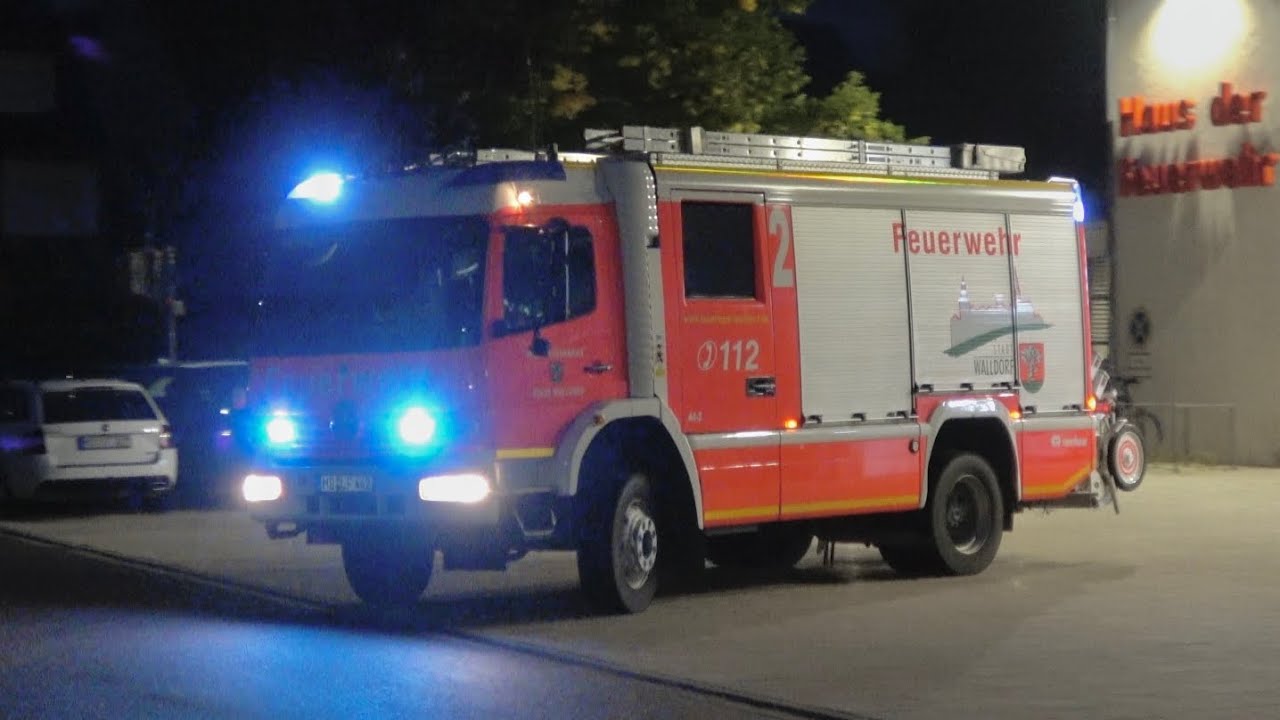 [Ankommende FFler] - Ausrücken Freiwillige Feuerwehr Walldorf | Reserve TM