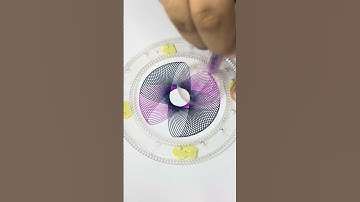 Mesmerizing Visuals & Sounds ASMR | Spirograph Art for Relaxation! #art #shorts #spirograph #asmr