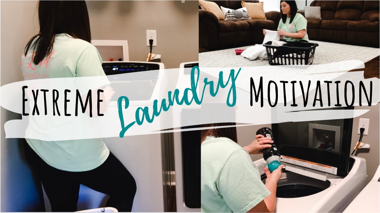 EXTREME LAUNDRY MOTIVATION 🧺 | LAUNDRY DAY MOTIVATION 2019