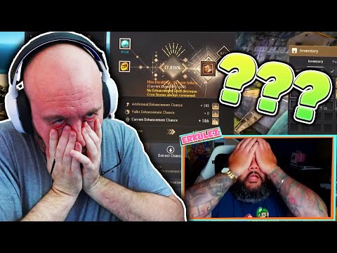 WHAT IS HE DOING?! | Black Desert P2W Cron King Erkulez React