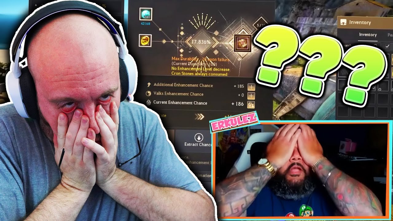 WHAT IS HE DOING?! | Black Desert P2W Cron King Erkulez React