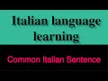 italian language learning | Learn italian