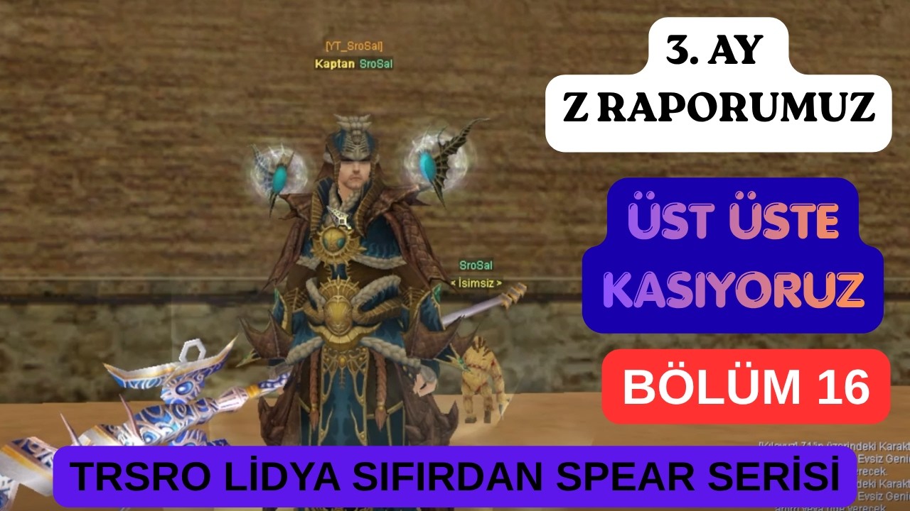 3. AY Z RAPORU KASILMAK ZORLAŞIYOR | Bölüm 16 | TRSRO LİDYA Server