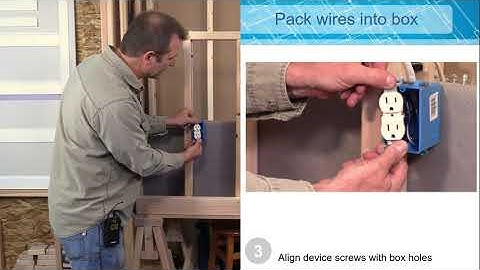 Electrical Wiring Process - Part 11 - Packing a Junction Box - Come wire with us