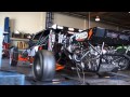 CBM Motorsports twin turbo charged 454 ci Warhawk on the dyno putting over 1300hp to the ground.wmv