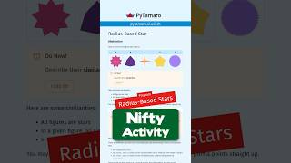 👩‍💻 Program Radius-Based Stars in #Python with #PyTamaro
