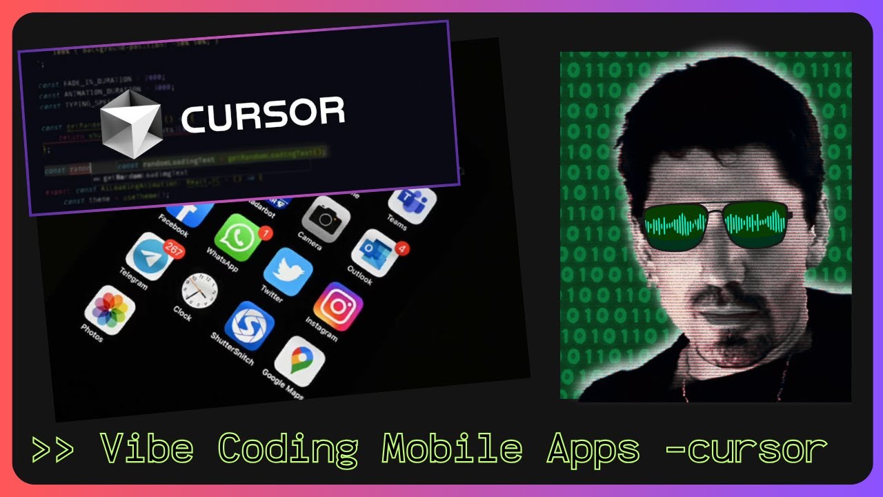 Vibe Coding a Mobile App with Cursor (Expo Go) - YouTube