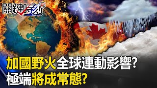 地表10萬年來最熱…極端將成常態？加國野火「煙霧雲」遠赴歐洲全球連動影響？ 【關鍵時刻】20230710-5 劉寶傑 林裕豐 王瑞德