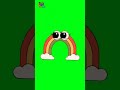 green screen animated rainbow, green screen rainbow, #greenscreen #animation #toonpoor