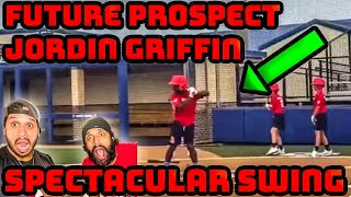 JORDIN GRIFFIN 13 YEAR OLD KID WITH AN AWESOME SWING