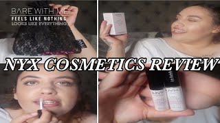 NYX COSMETICS UNBOXING || BARE WITH ME  CANNABIS SATIVA HAUL || Fefe Rochelle