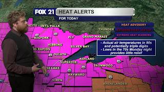 FOX 21 Weather: Monday Morning, July 13, 2026