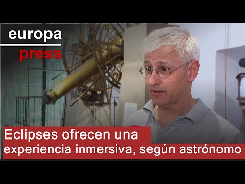 Astronomer highlights the "immersive experience" of eclipses