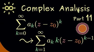 Complex Analysis 11 | Power Series Are Holomorphic - Proof [dark version]