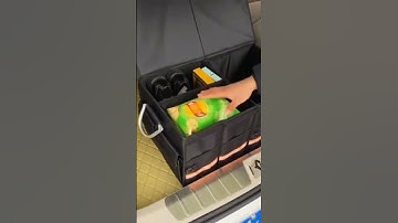 PREMIUM Car Boot organizer Collapsible Auto Trunk Storage Box space saving storage box.