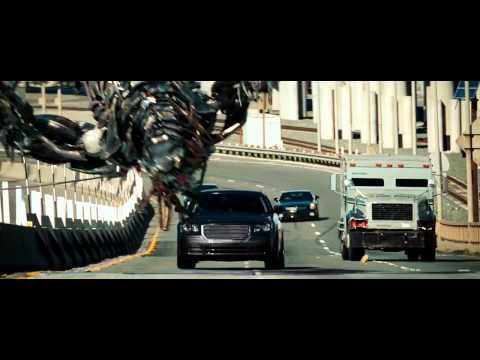 Transformers 3 Fight Scene   Highway Chase HD 720p