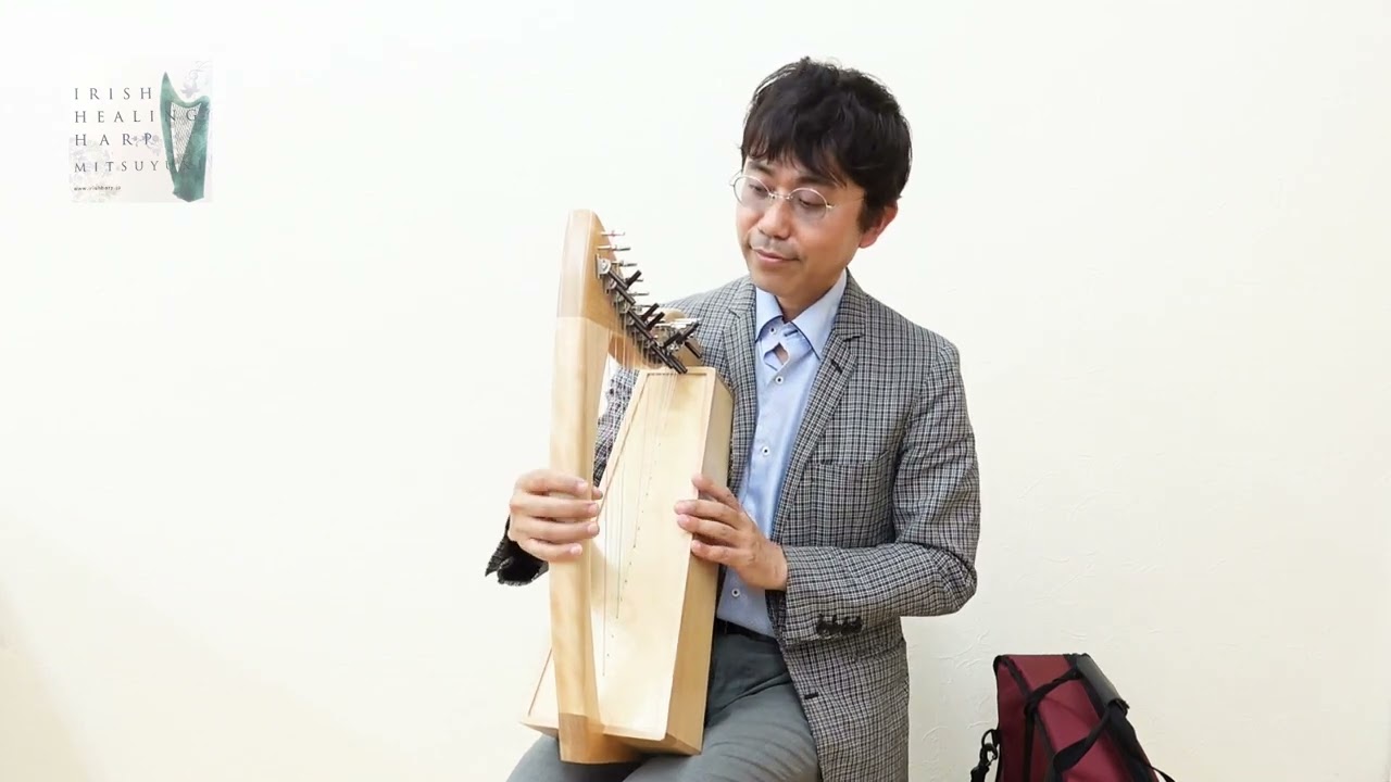 アイリッシュハープ りん 15弦 ケースセット – アイリッシュハープ専門