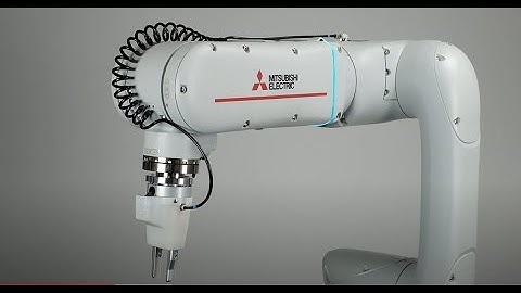 MELFA ASSISTA, Mitsubishi Electric collaborative robot, can share workspace with humans