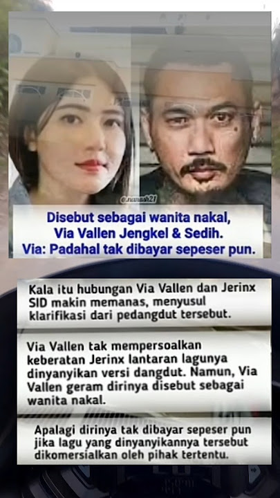 Jerinx Bilang Via valen wanita nak4l #shortvideo #beritaterkini #shorts #tranding