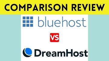 👉Bluehost vs DreamHost Web Hosting Comparison ✅ Review