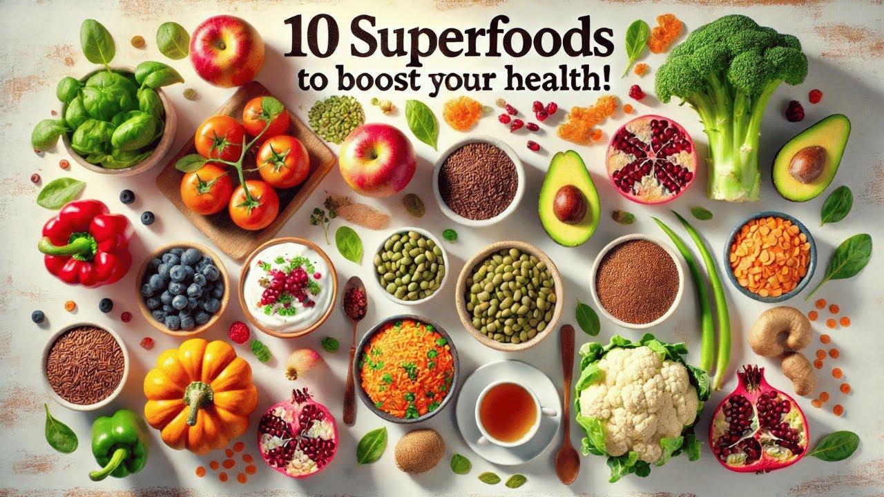 10 Powerful Superfoods You Need to Boost Your Health 🍏🍓 - YouTube