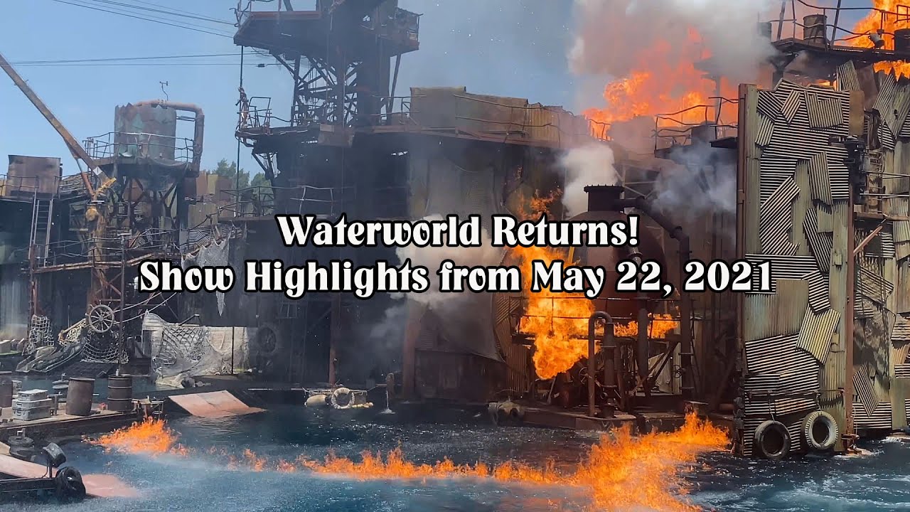 Waterworld Returns to Universal Studios Hollywood! Highlights from