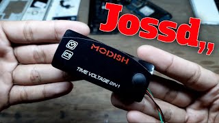 Bongkar Digital Volt Meter Merk Modish Ada Jam Nya Juga